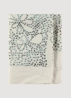 Summum Woman Handgeborduurde Sjaal|Vrouwen Accessoires