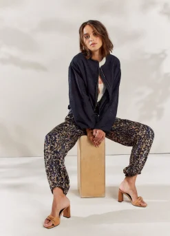 Summum Woman Jacquard Bomberjack|Vrouwen Jassen