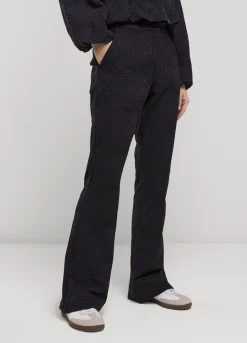 Summum Woman Jacquard Flared Broek|Vrouwen Broeken & Jumpsuits