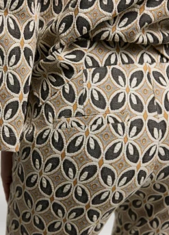 Summum Woman Jacquard Flared Pants|Vrouwen Broeken & Jumpsuits