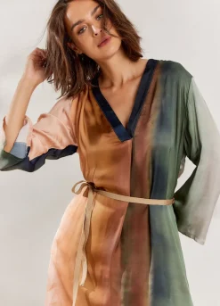 Summum Woman Jurk Faded Print|Vrouwen Jurken