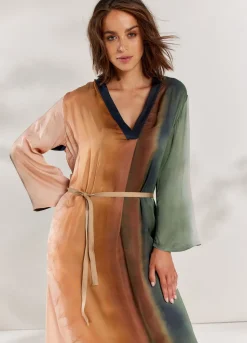 Summum Woman Jurk Faded Print|Vrouwen Jurken