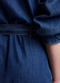 Summum Woman Korte Denim Jurk|Vrouwen Jurken