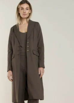 Summum Woman Lange Blazer Getailleerd|Vrouwen Blazers & Jasjes