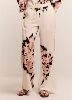 Summum Woman Lange Broek Met Print|Vrouwen Broeken & Jumpsuits