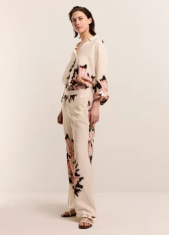 Summum Woman Lange Broek Met Print|Vrouwen Broeken & Jumpsuits