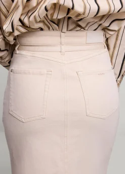 Summum Woman Lange Denim Rok|Vrouwen Rokken