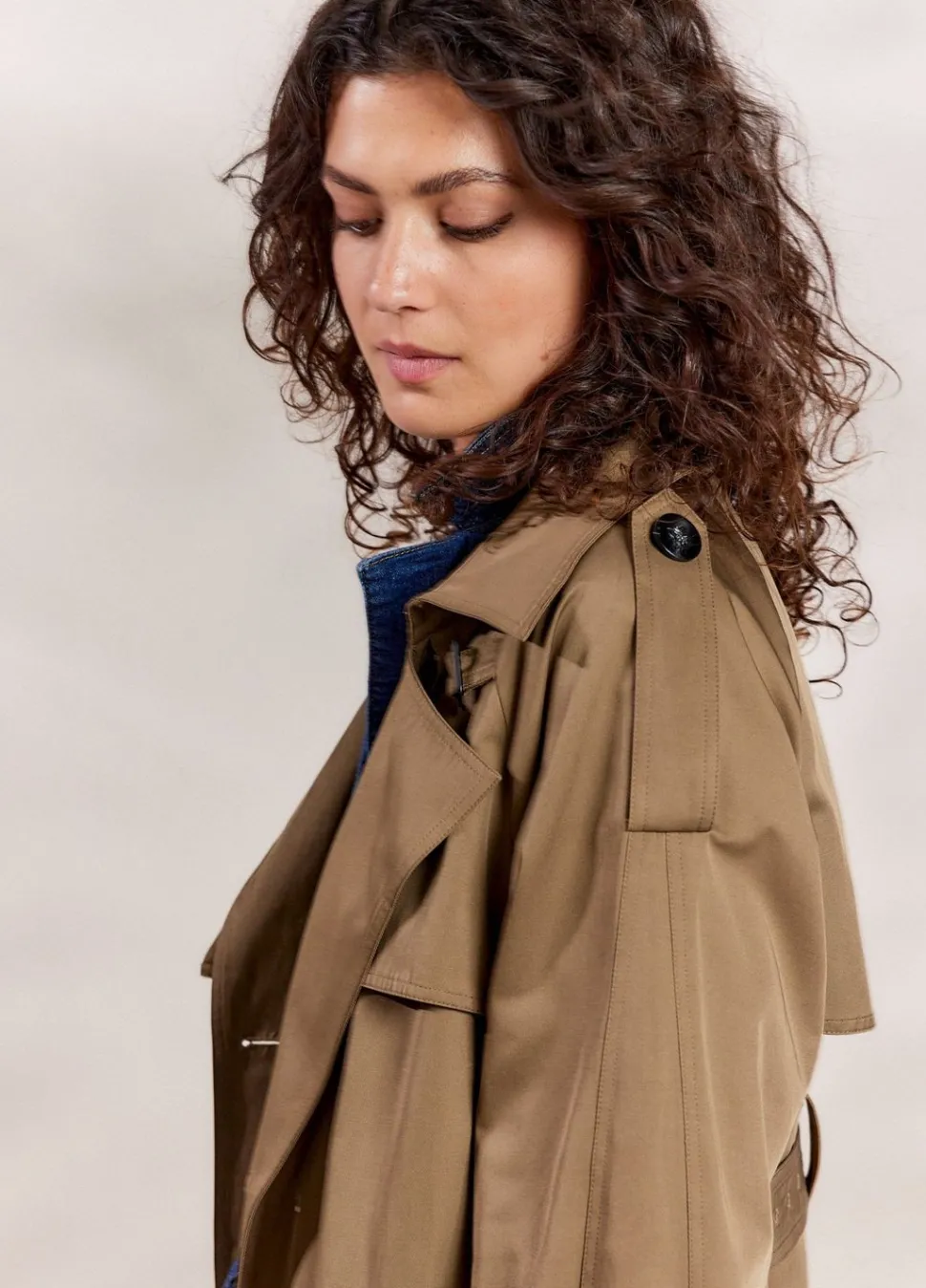 Summum Woman Lange Trenchcoat|Vrouwen Jassen