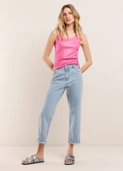 Summum Woman Lasercut 5-Pocket Denim|Vrouwen Broeken & Jumpsuits