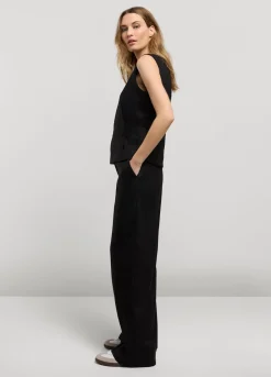 Summum Woman Linnen Broek Wijde Pijpen|Vrouwen Broeken & Jumpsuits