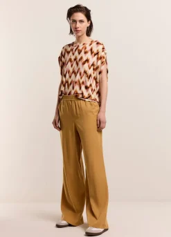 Summum Woman Luchtige Broek Met Rechte Pijp|Vrouwen Broeken & Jumpsuits