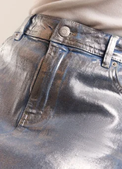 Summum Woman Middellange Denim Rok|Vrouwen Rokken