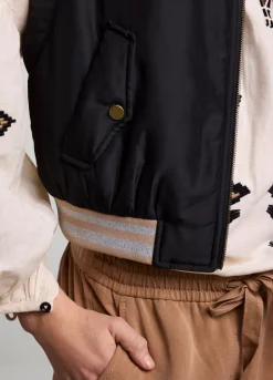 Summum Woman Mouwloos Bomberjack|Vrouwen Blazers & Jasjes