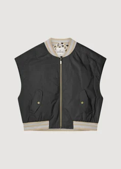 Summum Woman Mouwloos Bomberjack|Vrouwen Blazers & Jasjes