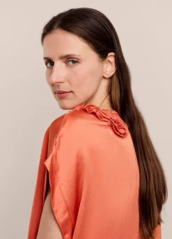 Summum Woman Mouwloze Top Met Accent|Vrouwen Tops & T-Shirts