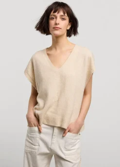 Summum Woman Mouwloze Trui Oversized|Vrouwen Truien & Vesten