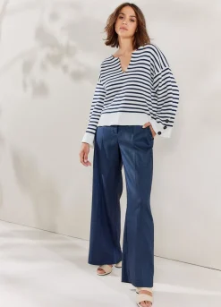 Summum Woman Nautische Trui|Vrouwen Tops & T-Shirts