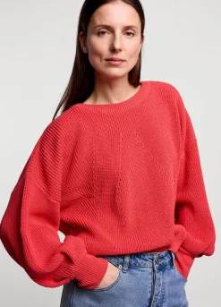 Summum Woman Oversized Gebreide Trui|Vrouwen Truien & Vesten