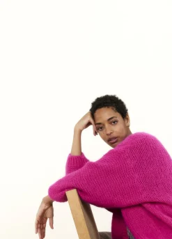 Summum Woman Oversized Open Vest|Vrouwen Truien & Vesten