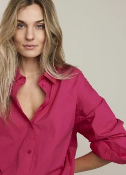 Summum Woman Poplin Blouse|Vrouwen Blouses