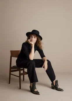 Summum Woman Punto Milano Jumpsuit|Vrouwen Broeken & Jumpsuits