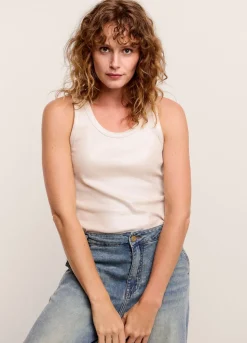 Summum Woman Rib Tanktop|Vrouwen Tops & T-Shirts