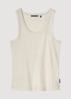 Summum Woman Rib Tanktop|Vrouwen Tops & T-Shirts