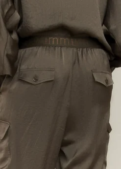 Summum Woman Silky Touch Cargo|Vrouwen Broeken & Jumpsuits