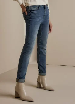 Summum Woman Skinny Blue Daze Nova|Vrouwen Broeken & Jumpsuits