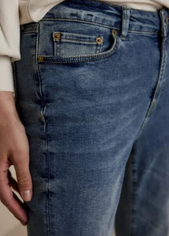 Summum Woman Skinny Blue Daze Nova|Vrouwen Broeken & Jumpsuits