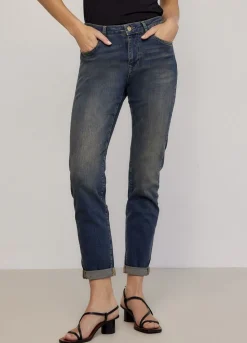 Summum Woman Skinny Blue Daze Nova|Vrouwen Broeken & Jumpsuits