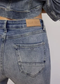 Summum Woman Skinny Blue Daze Nova|Vrouwen Broeken & Jumpsuits