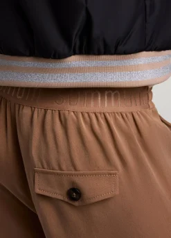 Summum Woman Soepelvallende Cargobroek|Vrouwen Broeken & Jumpsuits