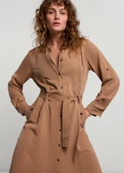 Summum Woman Stoere Doorknoopjurk|Vrouwen Jurken