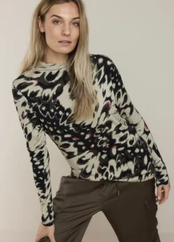 Summum Woman Top Met Print|Vrouwen Tops & T-Shirts