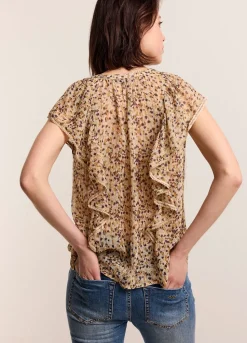 Summum Woman Top Met Ruches|Vrouwen Tops & T-Shirts