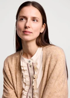 Summum Woman Top Met Ruches|Vrouwen Blouses