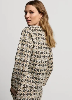 Summum Woman Top Met Trompetmouw|Vrouwen Tops & T-Shirts