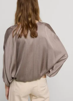 Summum Woman Top Met Vleermuismouw|Vrouwen Tops & T-Shirts
