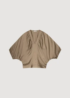 Summum Woman Top Met Vleermuismouw|Vrouwen Tops & T-Shirts