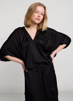 Summum Woman Top Met Vleermuismouw|Vrouwen Tops & T-Shirts