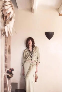 Summum Woman Top Met Vleermuismouw|Vrouwen Tops & T-Shirts