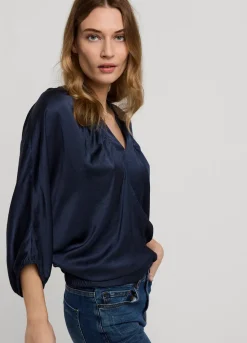 Summum Woman Top Met Vleermuismouw|Vrouwen Tops & T-Shirts