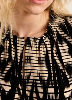 Summum Woman Top Met Wijde Mouw|Vrouwen Tops & T-Shirts