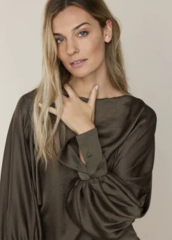 Summum Woman Top Vleermuismouw|Vrouwen Blouses