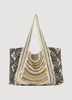 Summum Woman Tote Bag Met Kralen|Vrouwen Accessoires