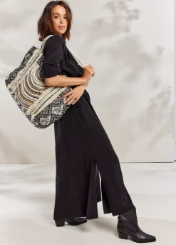 Summum Woman Tote Bag Met Kralen|Vrouwen Accessoires