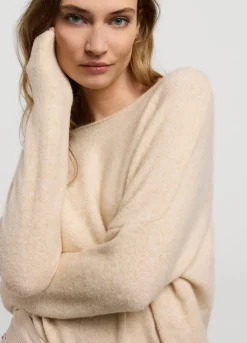 Summum Woman Trui Met Wijde Boothals|Vrouwen Truien & Vesten