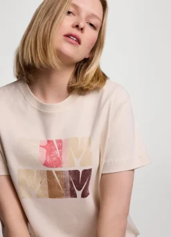 Summum Woman T-Shirt Met Artwork Print|Vrouwen Tops & T-Shirts