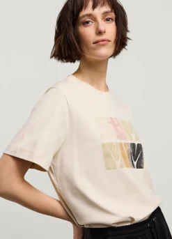 Summum Woman T-Shirt Met Artwork Print|Vrouwen Tops & T-Shirts